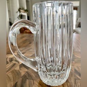 Set of 4 Mikasa Park Lane Lead Crystal Beer Steins